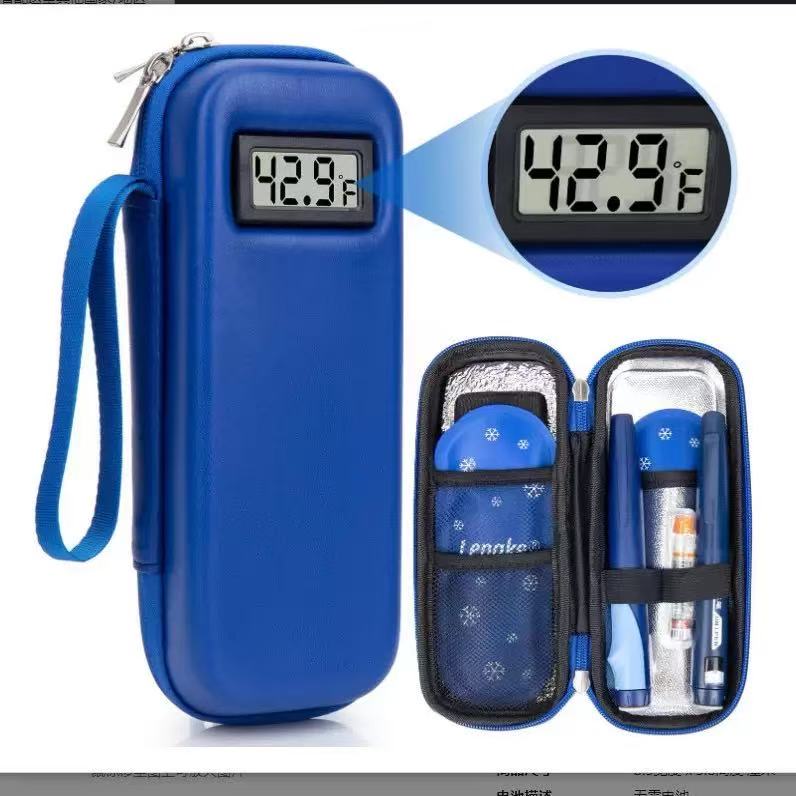 đ„Insulin Cooler Travel Case with Temperature Display