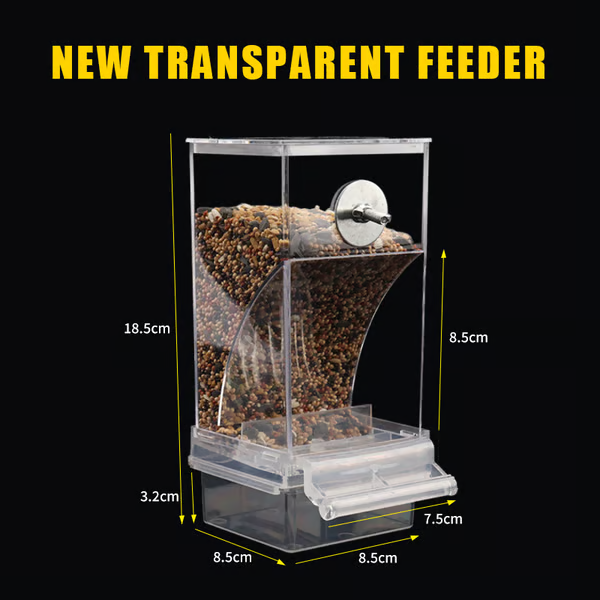 No Mess Automatic Bird Feeder