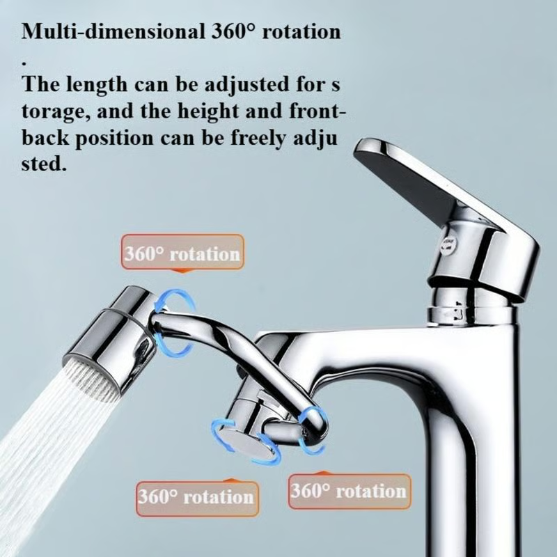 π° Upgrade Your Washing Routine - 49% OFF - β¨ TTZZ 1440Β° Rotatable Faucet Aerator Extension - For Effortless, All-Angle Control!
