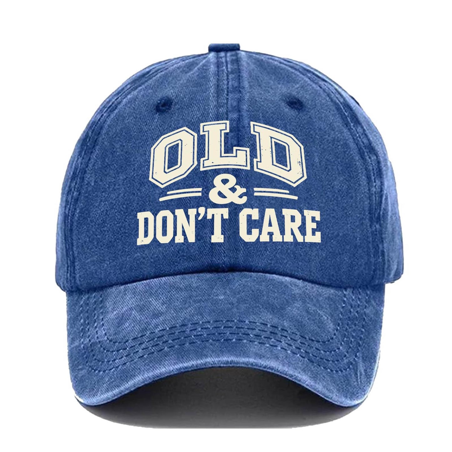 š„Vintage Distressed"OLD & DON'T CARE"Cap