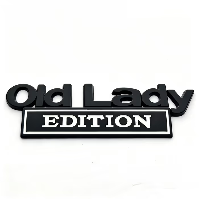 New Year Hot Sale - ๐ Old Man Edition Car Emblem