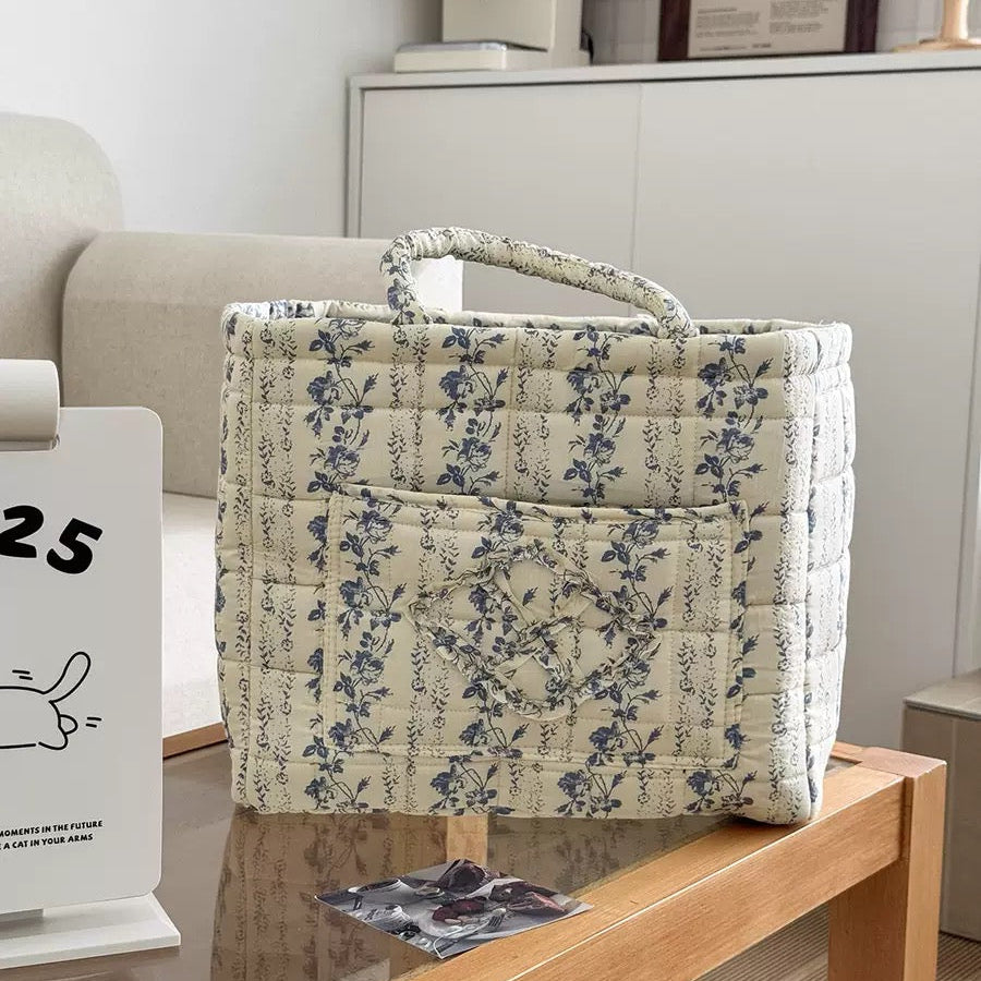 🔥2026 BIG Sale💐💥Boho Fabric Storage Basket🌸