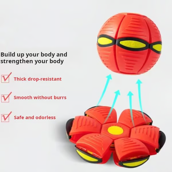 Children's bouncing ball,Magic metaball ,Magic Flying Saucer,bouncy ball,Parent-child interaction (Suitable for small dogs)