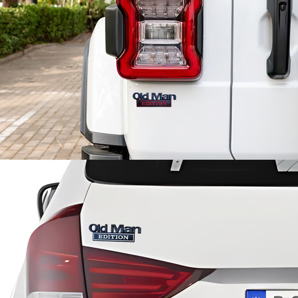 New Year Hot Sale - Special Offer -🚗 Old Man Edition Car Emblem