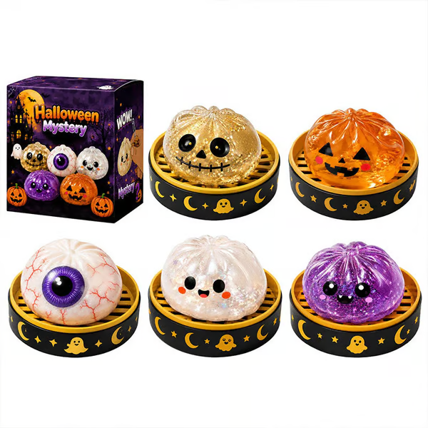 ✨🎃 Halloween Dumpling Squeeze Squishy Toy