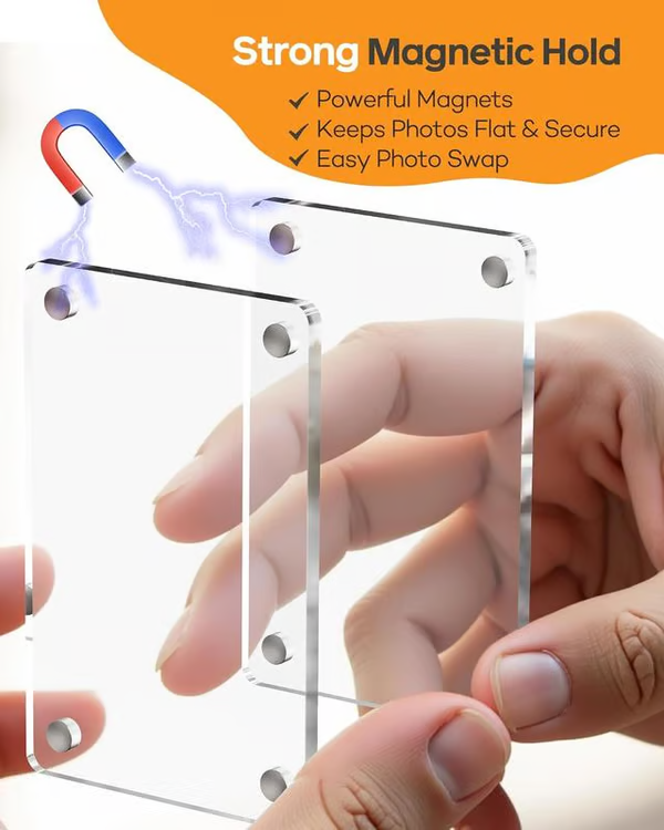 đ„2-Pack Vertical Car Sun Visor Photo Frame Clips