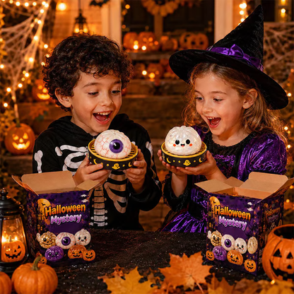 ✨🎃 Halloween Dumpling Squeeze Squishy Toy