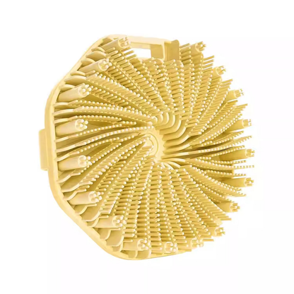 Silicone bath brush