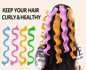 🏆Hot Sale⚡✨ Lazy Curl Rollers - Heatless Hair Curling Set | Wake Up with Beautiful Waves! ✨