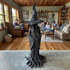 🧙‍♀️💫Hand-Painted Enchanting Witch Statue: The Guardian of Your Home (✨Same as in the video)