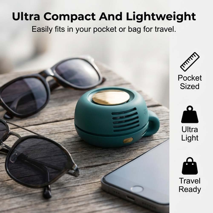 2026 New Summer Hot Sale - Silent Mini Bladeless Portable Fan