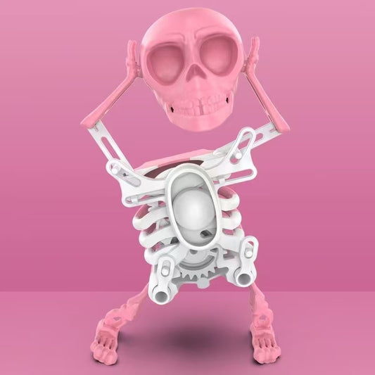 Dancing and Swinging 3D Skull Toy 🎉