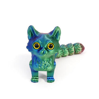 3D printed cute kitten