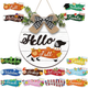 16pcs Interchangeable Dachshund Sign Dog Welcome Sign