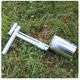 Plant and fruit tree seedling transplanter