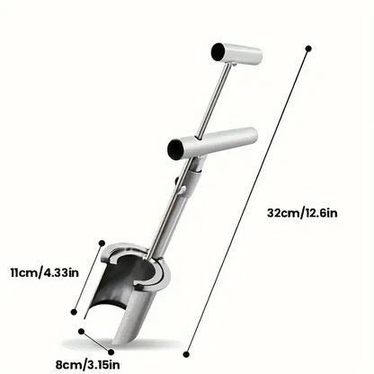 Plant and fruit tree seedling transplanter