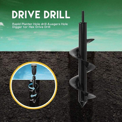 Summer Hot Sale ✨ Garden Auger Drill Bit