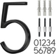 5" Floating Stainless Steel Address House Number