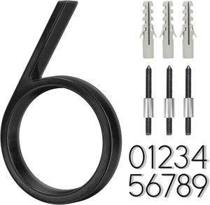 5" Floating Stainless Steel Address House Number