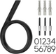 5" Floating Stainless Steel Address House Number