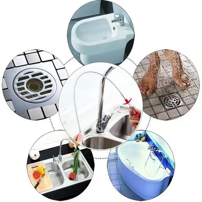 Sewer cleaning hook