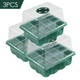 🌱 Adjustable Humidity Seed Starter Trays with Grow Light