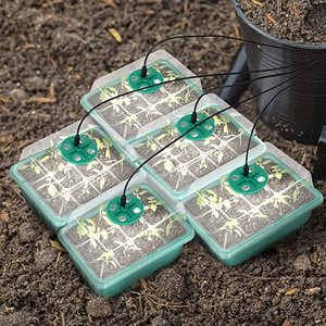 🌱 Adjustable Humidity Seed Starter Trays with Grow Light
