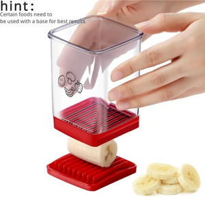 🍓 Effortless Meal Prep - ✨Cup Slicer-Fruit & Vegetable Fast Cutting Slicer