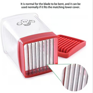 🍓 Effortless Meal Prep - ✨Cup Slicer-Fruit & Vegetable Fast Cutting Slicer