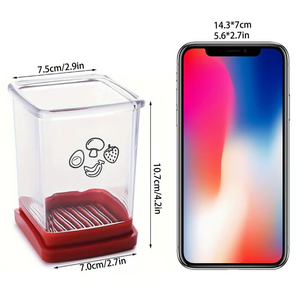 🍓 Effortless Meal Prep - ✨Cup Slicer-Fruit & Vegetable Fast Cutting Slicer