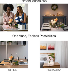 Creative Art Photo Frame Vase