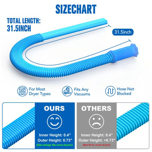 ♻️ Say Goodbye to Lint Build-Up - 49% OFF - ✨ Ultimate Dryer Vent Cleaner Kit - For Safe, Efficient Laundry!