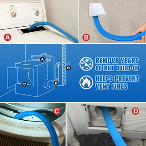 ♻️ Say Goodbye to Lint Build-Up - 49% OFF - ✨ Ultimate Dryer Vent Cleaner Kit - For Safe, Efficient Laundry!