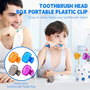 🔥Travel Toothbrush Head Covers