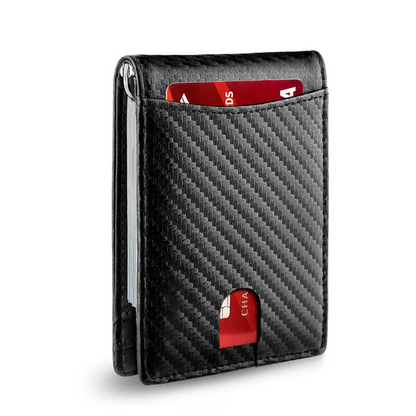 Mens Slim Wallet RFID Blocking