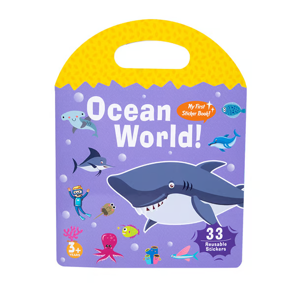 🔥Reusable Sticker Book - Keep Kids off Devices!✨