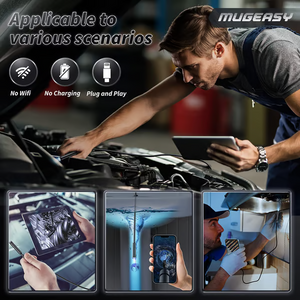 🔎 Plug-and-Play Endoscope Camera – Compatible with Android & iPhone & ipad for Direct Connection