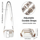 🔥Handmade Colorful Straps Crossbody Leather Bags & Purse💖