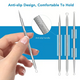 🧼 Clear Skin Essential! 🔥15-Piece Blackhead & Pimple Remover Kit with Stainless Steel Tools + Metal Case