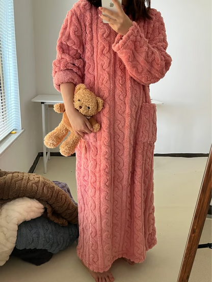 💟A Warm Gift🎀Winter Coral Velvet Home Clothes🔥
