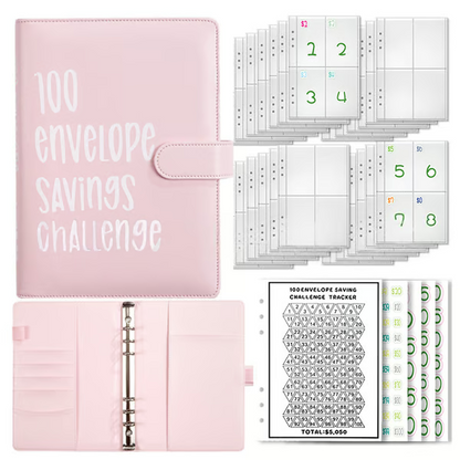 🔥🤑✉️100 Envelope Savings Challenge Book