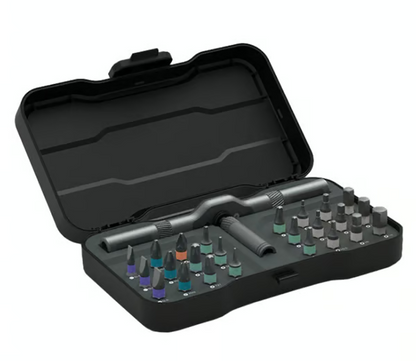 🔥🔥24 in 1 DlY Screwdriver Set Magnetic Compact and Portable Ratchet Screwdriver