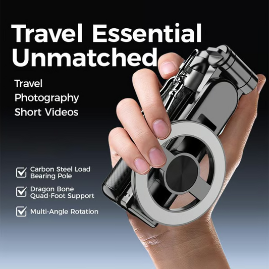4-in-1 Multifunctional 360° Rotation Magnetic Selfie Stick