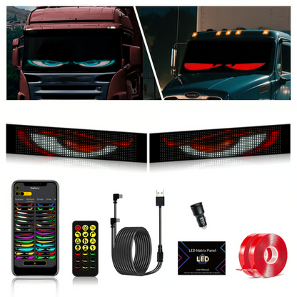 😈 Halloween Spooktacular Deal Alert! 🎃 Devil Eyes LED Sign