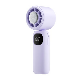 🔥🔥 3 in 1 Mini Handheld Cooling Fan , 100 Speed Wind Power & Ice Cooling Function