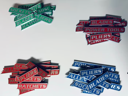 🔥Hot Sale 49% off🌟12 Pack of Magnetic Toolbox Labels🔩