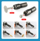 🔥3MM & 6MM (1/8" & 1/4") Angle Grinder to Straight Grinder Adapter