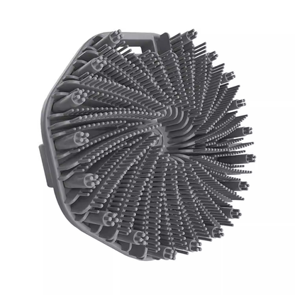 Silicone bath brush
