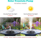 Solar-Powered Birdbath Fountain