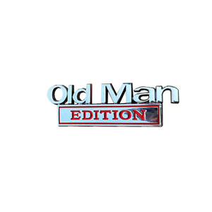 🚗 Old Man Edition Car Emblem